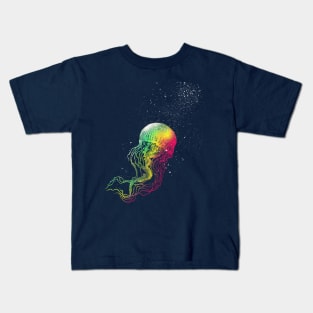 Rainbow jellyfish Kids T-Shirt